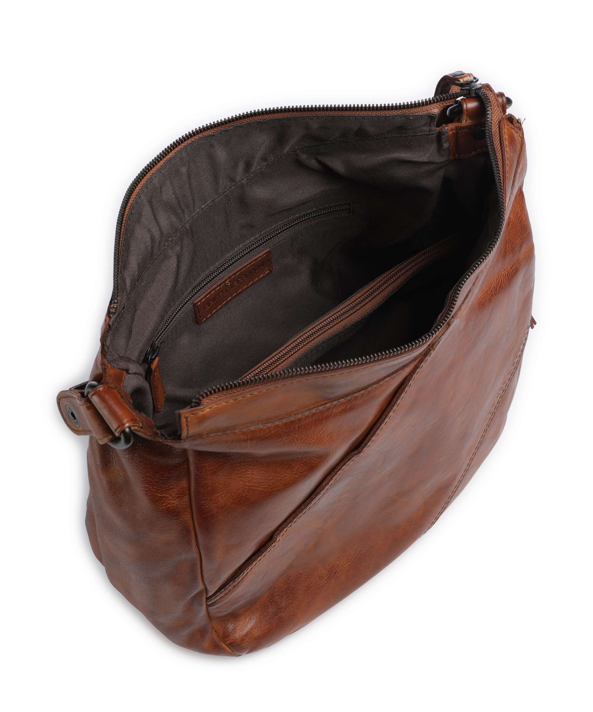 Spikes & Sparrow Apache Natalia Hobo bag brandy