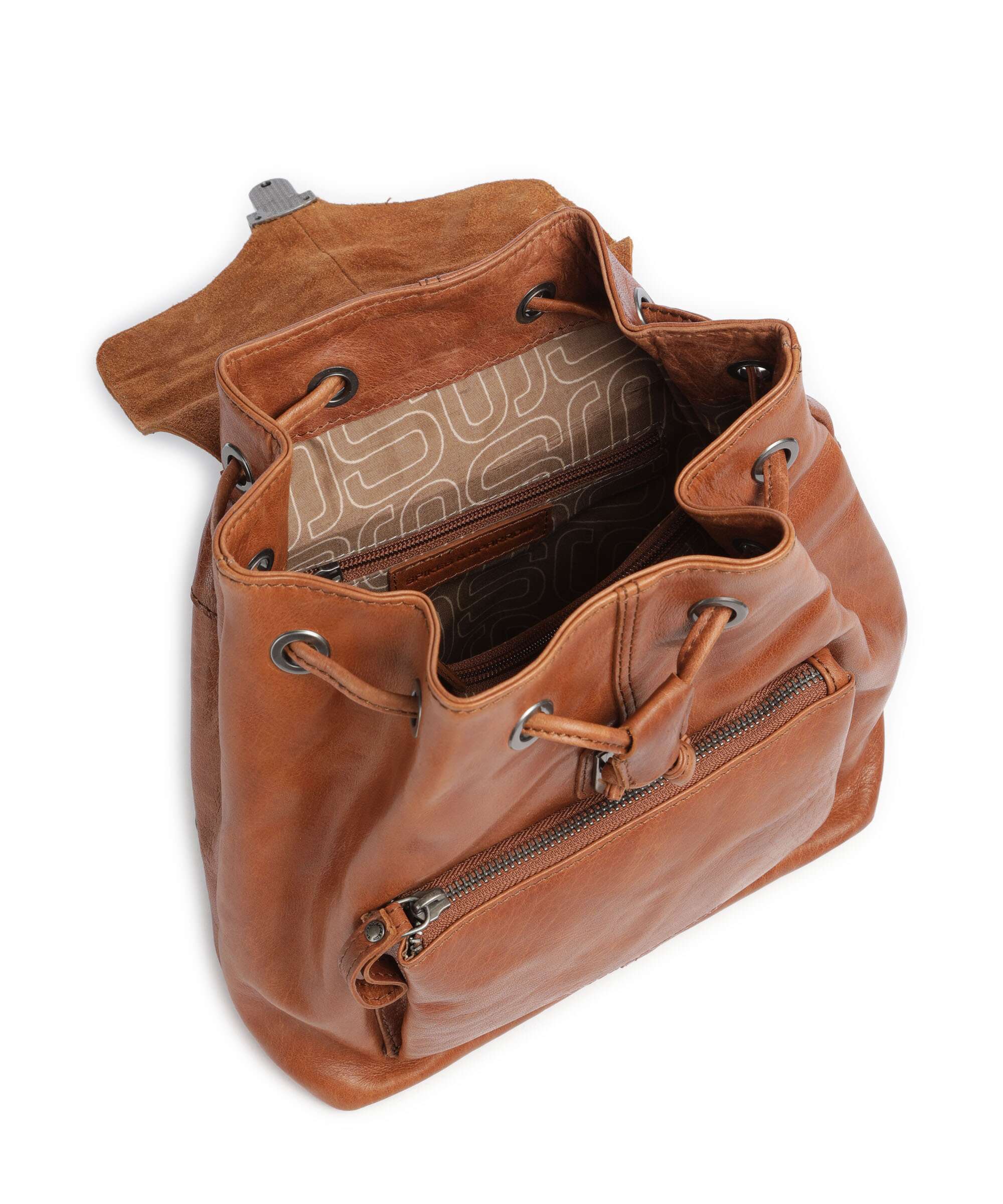 Spikes & Sparrow Bronco Tamara Backpack brandy