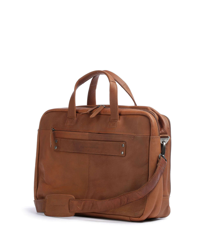 The Chesterfield Brand Ryan Briefcase cognac