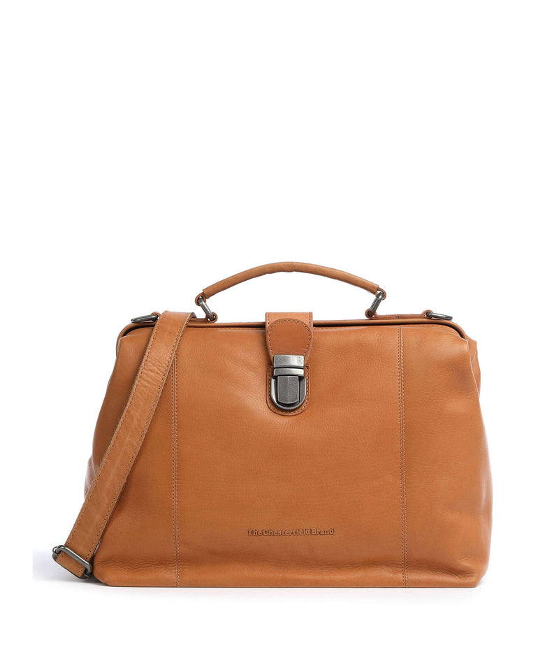 The Chesterfield Brand Shaun Handbag cognac
