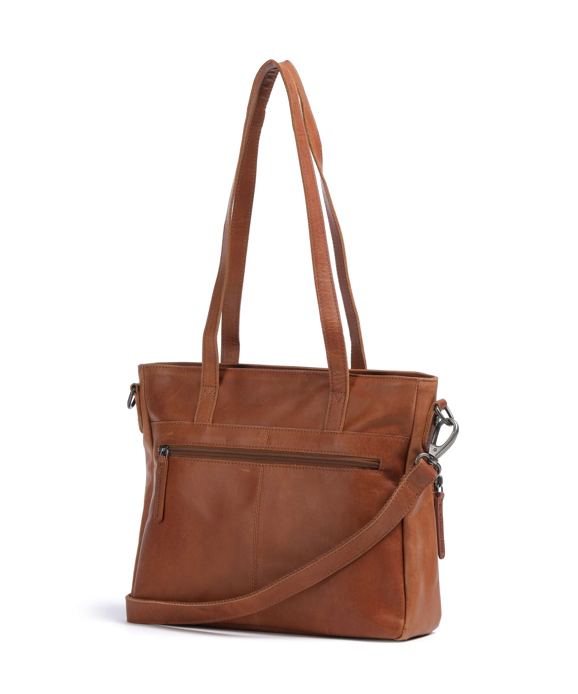 The Chesterfield Brand Wax Pull Up Cow Alicante Tote bag cognac