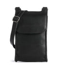 The Chesterfield Brand Wax Pull Up Cow Nebra Phone bag black