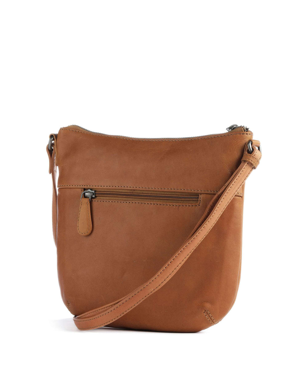 The Chesterfield Brand Wax Pull Up Cow Redding Crossbody bag cognac