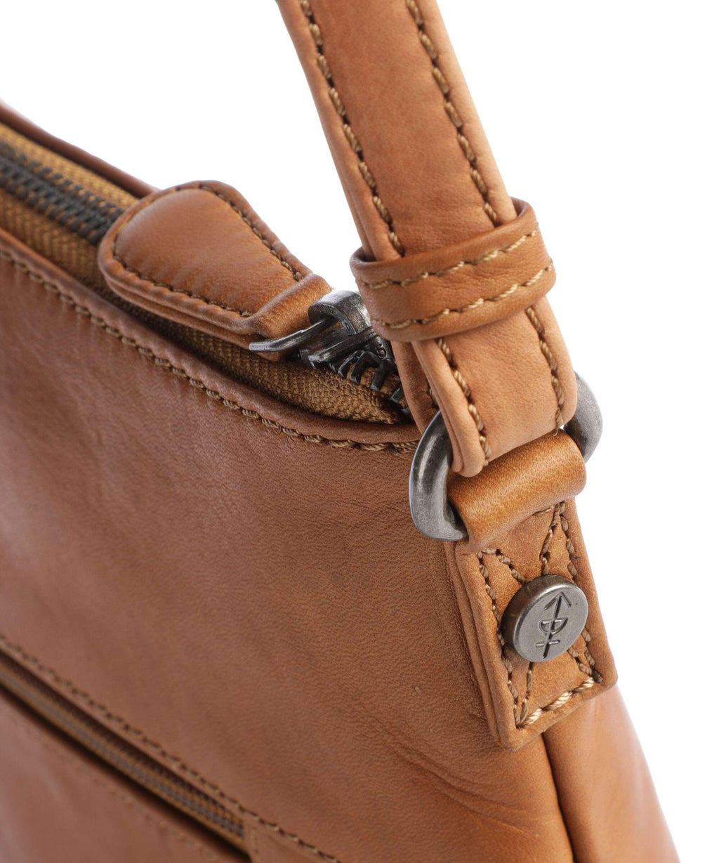 The Chesterfield Brand Wax Pull Up Cow Redding Crossbody bag cognac