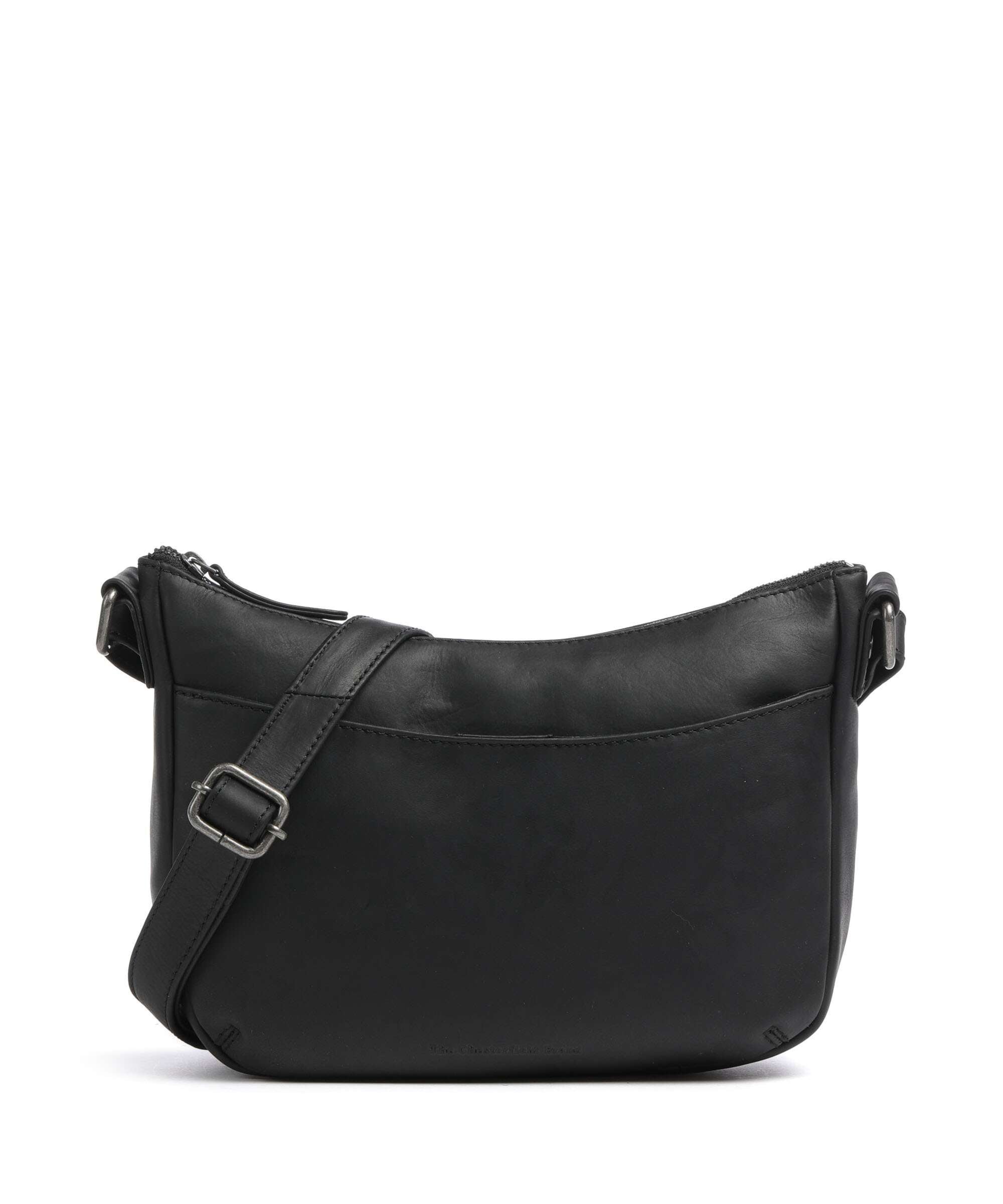 The Chesterfield Brand Wax Pull Up Cow Henderson Crossbody bag black