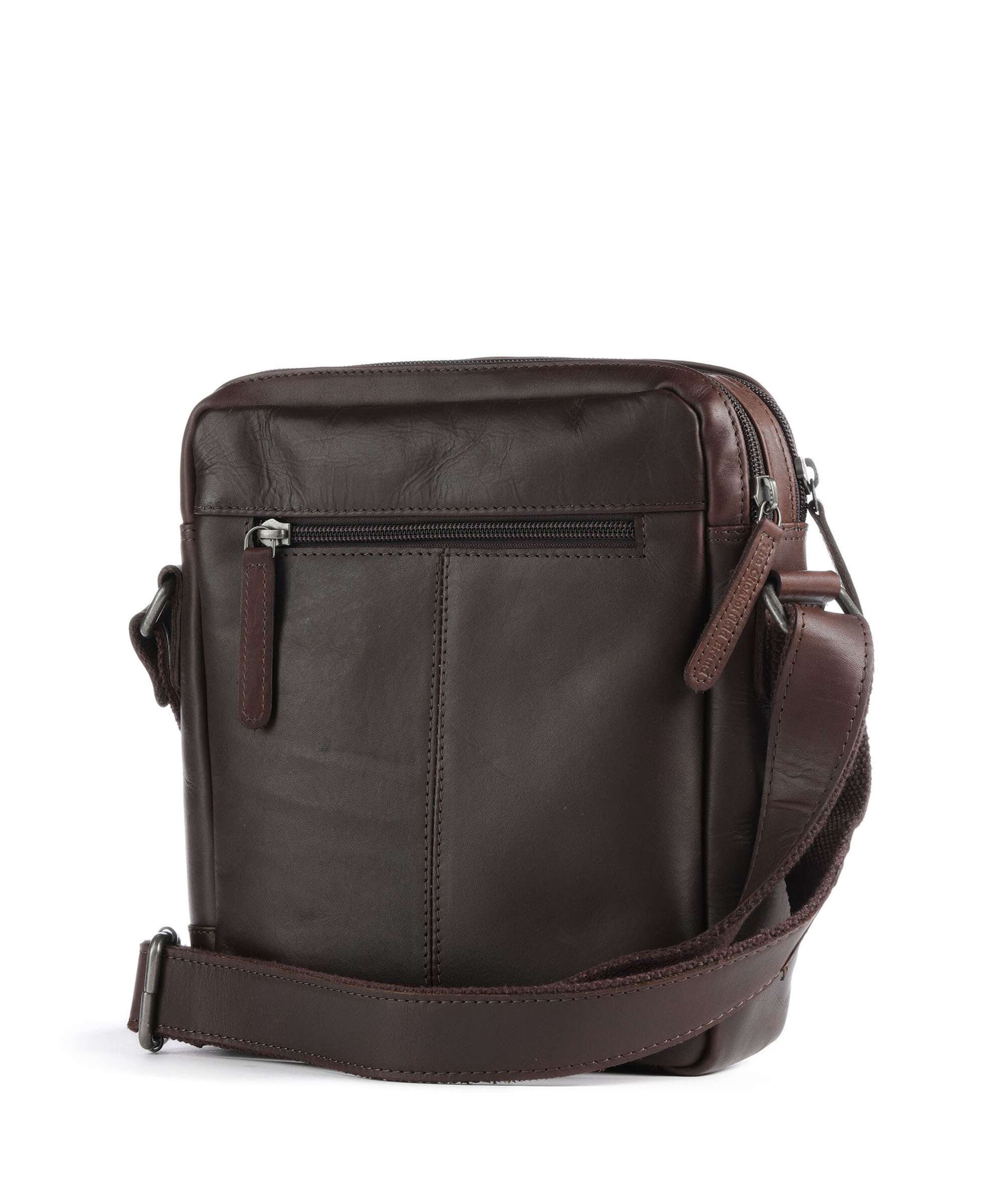 The Chesterfield Brand Wax Pull Up Cow Arnhem Crossbody bag brown