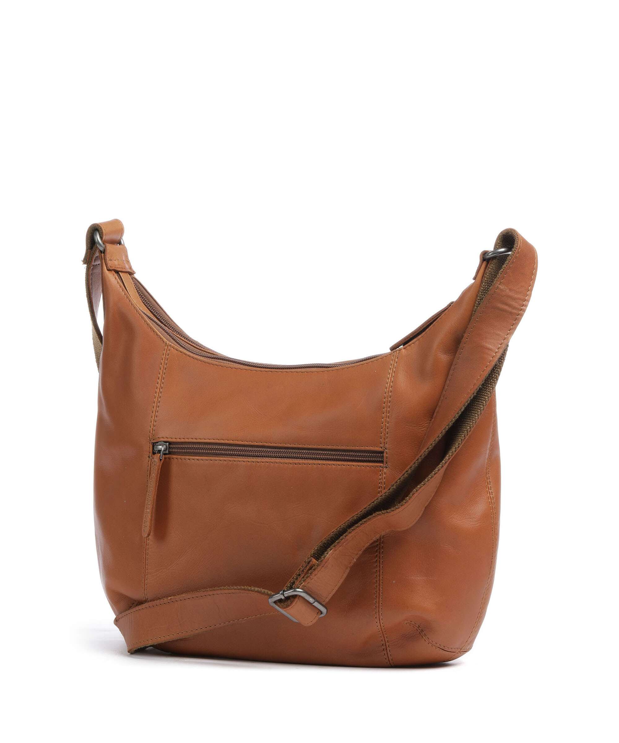 The Chesterfield Brand Wax Pull Up Cow Arlette Hobo bag cognac