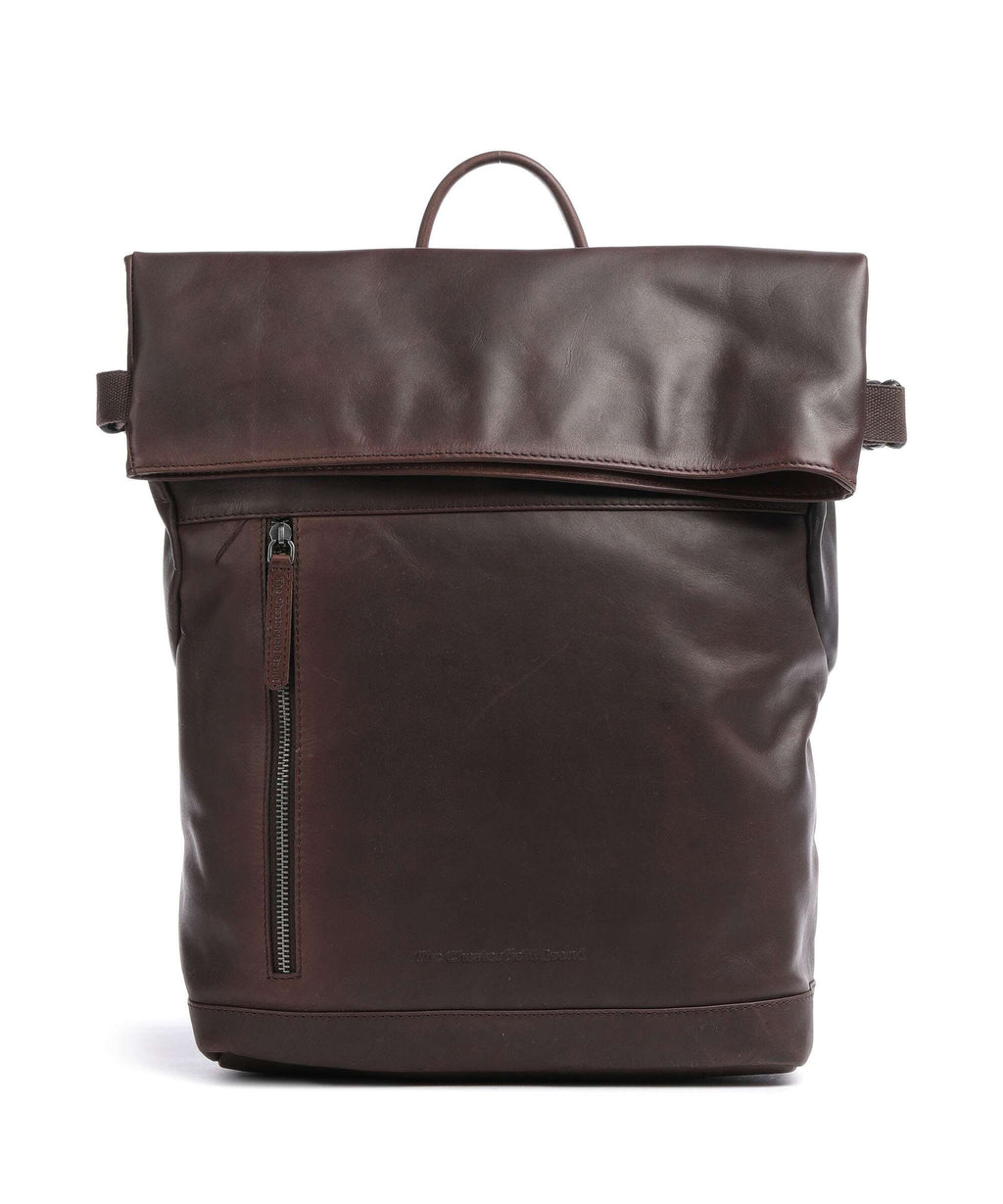 The Chesterfield Brand Wax Pull Up Cow Mazara Backpack brown