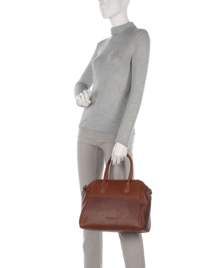 The Chesterfield Brand Marsala Handbag cognac
