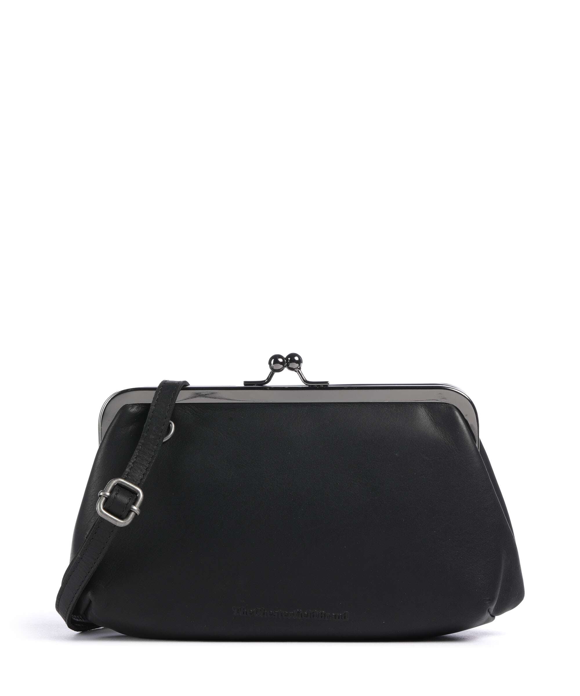 The Chesterfield Brand Wax Pull Up Cow Andrade Shoulder bag black