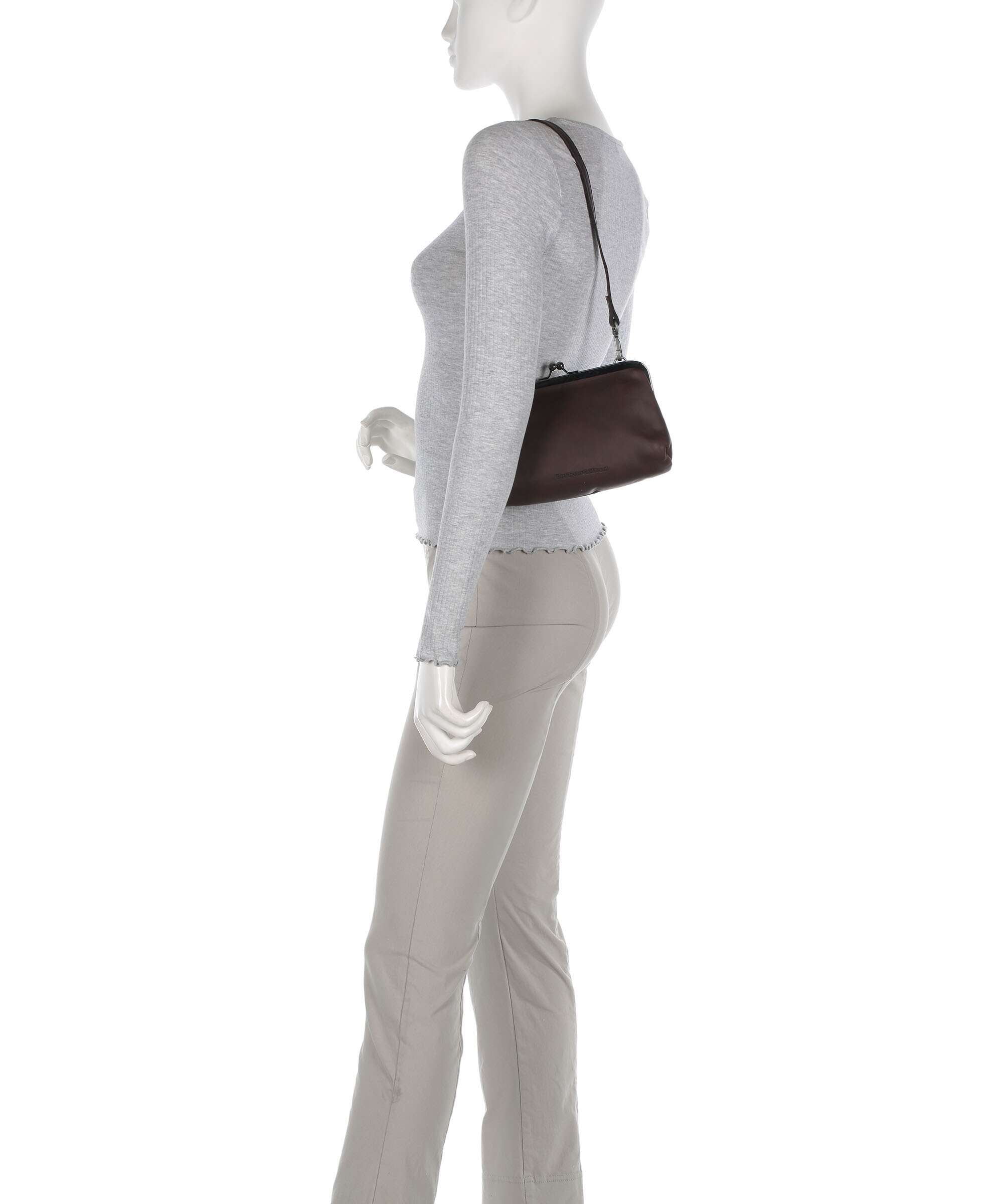 The Chesterfield Brand Wax Pull Up Cow Andrade Shoulder bag brown