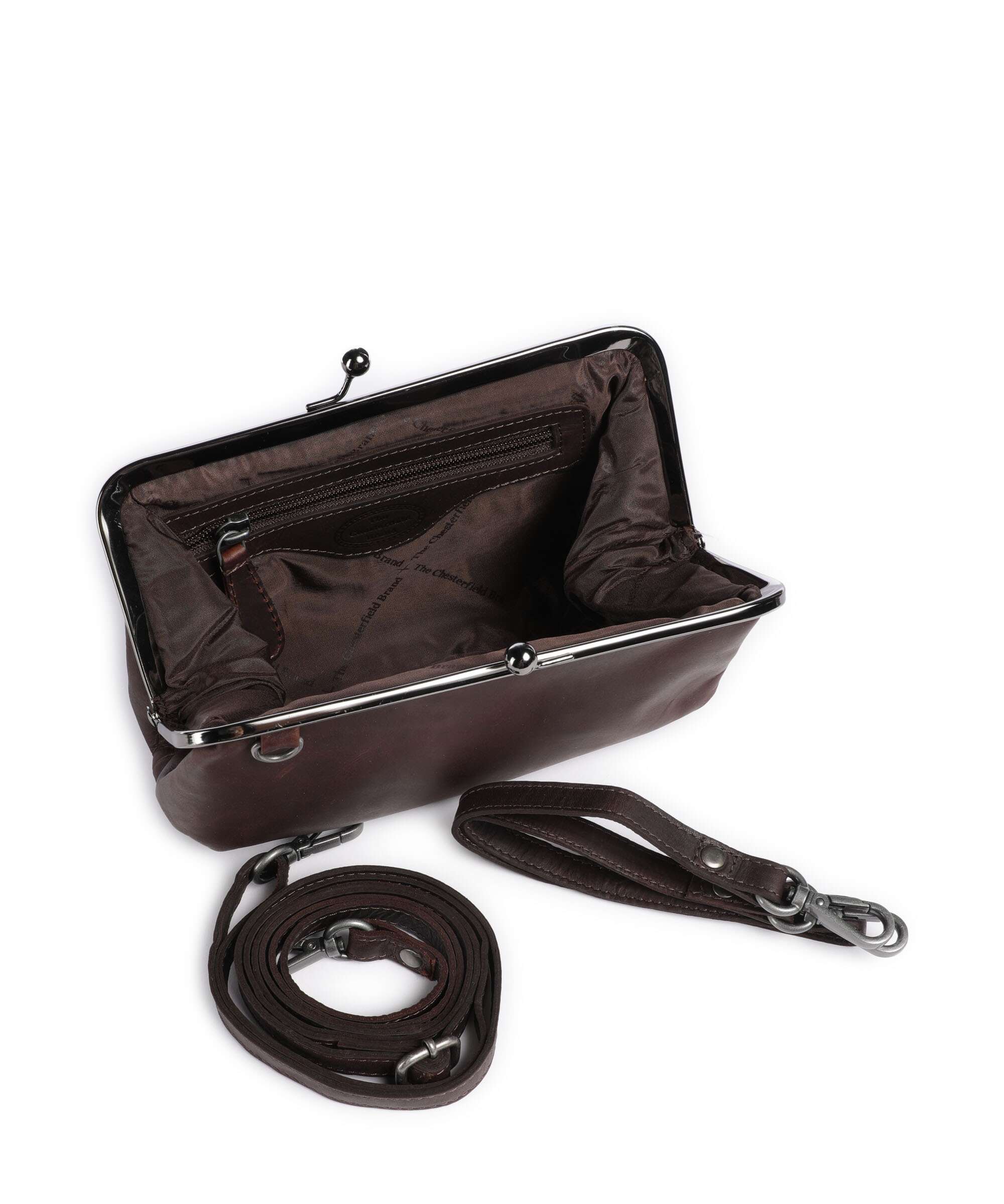 The Chesterfield Brand Wax Pull Up Cow Andrade Shoulder bag brown