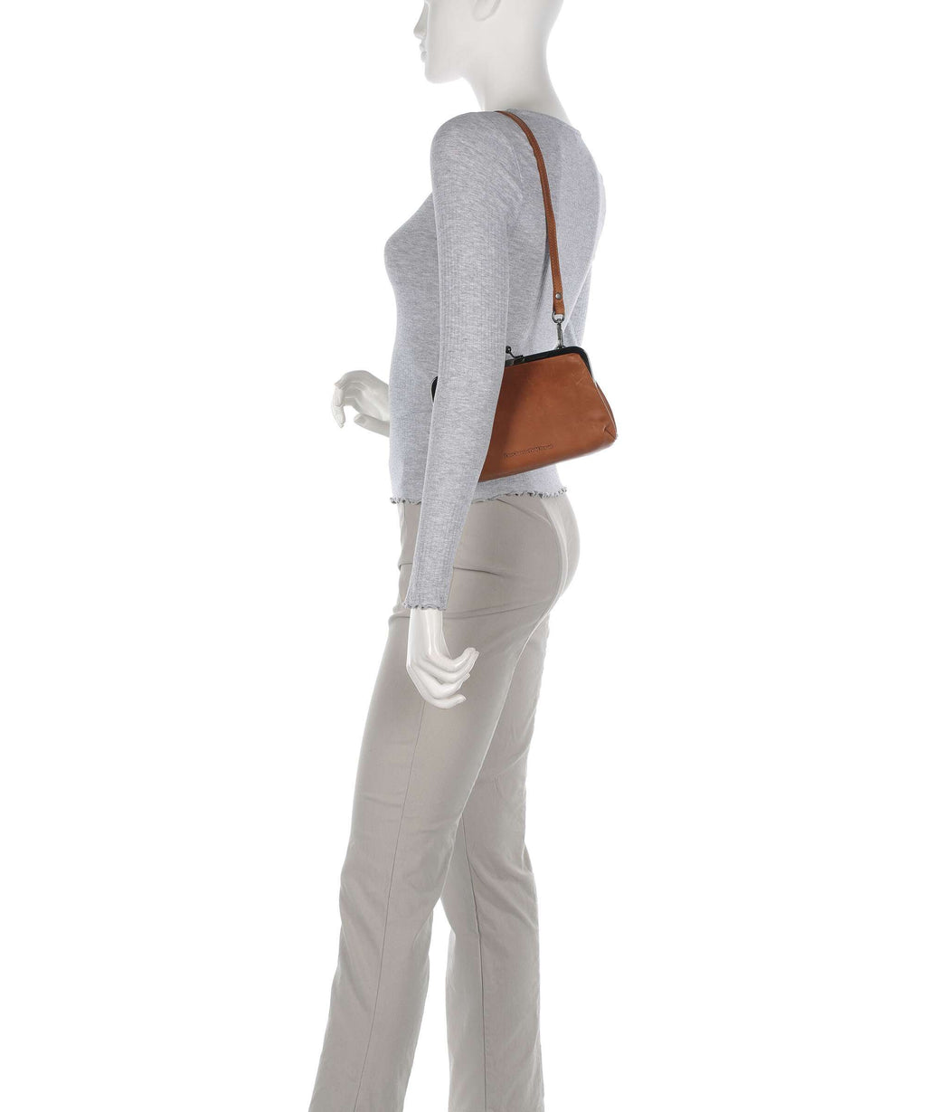The Chesterfield Brand Wax Pull Up Cow Andrade Shoulder bag cognac