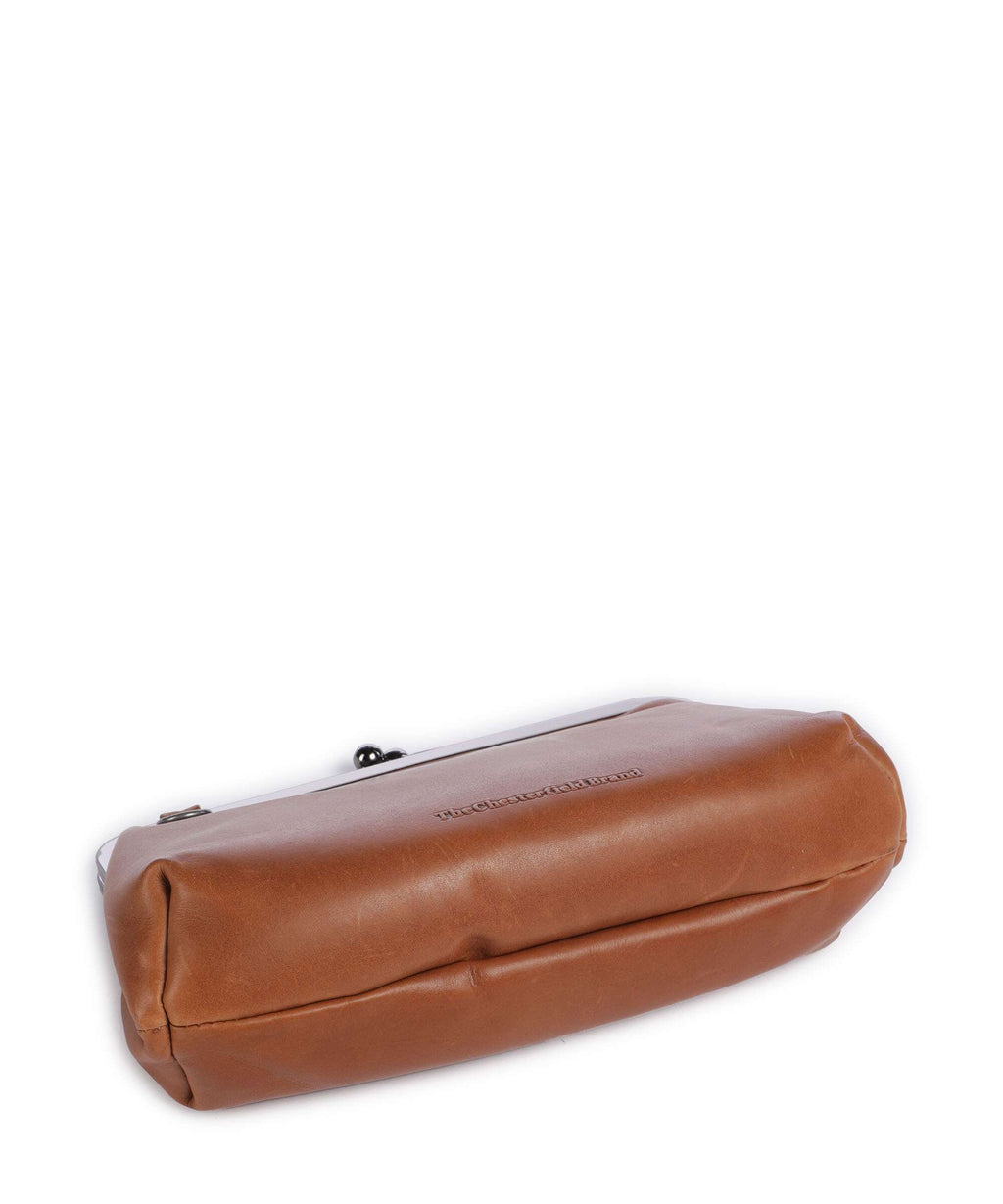 The Chesterfield Brand Wax Pull Up Cow Andrade Shoulder bag cognac