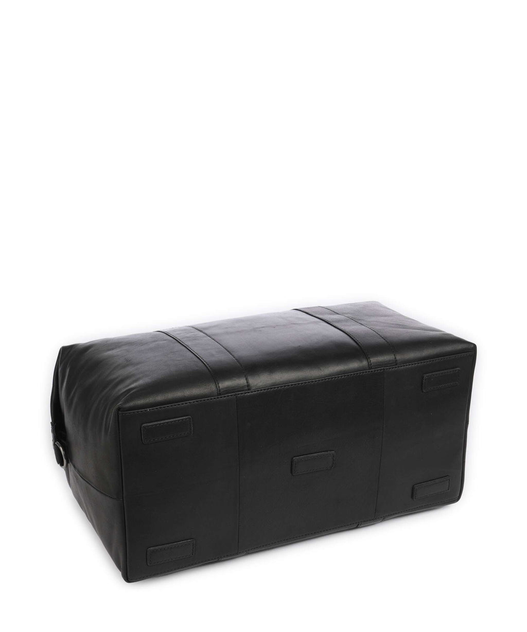 The Chesterfield Brand Wax Pull Up Cow Conor Weekend bag black