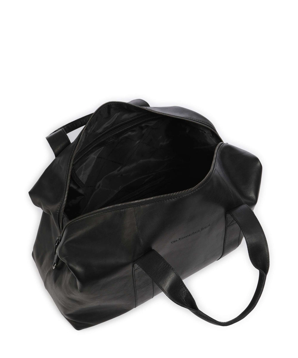 The Chesterfield Brand Wax Pull Up Cow Conor Weekend bag black