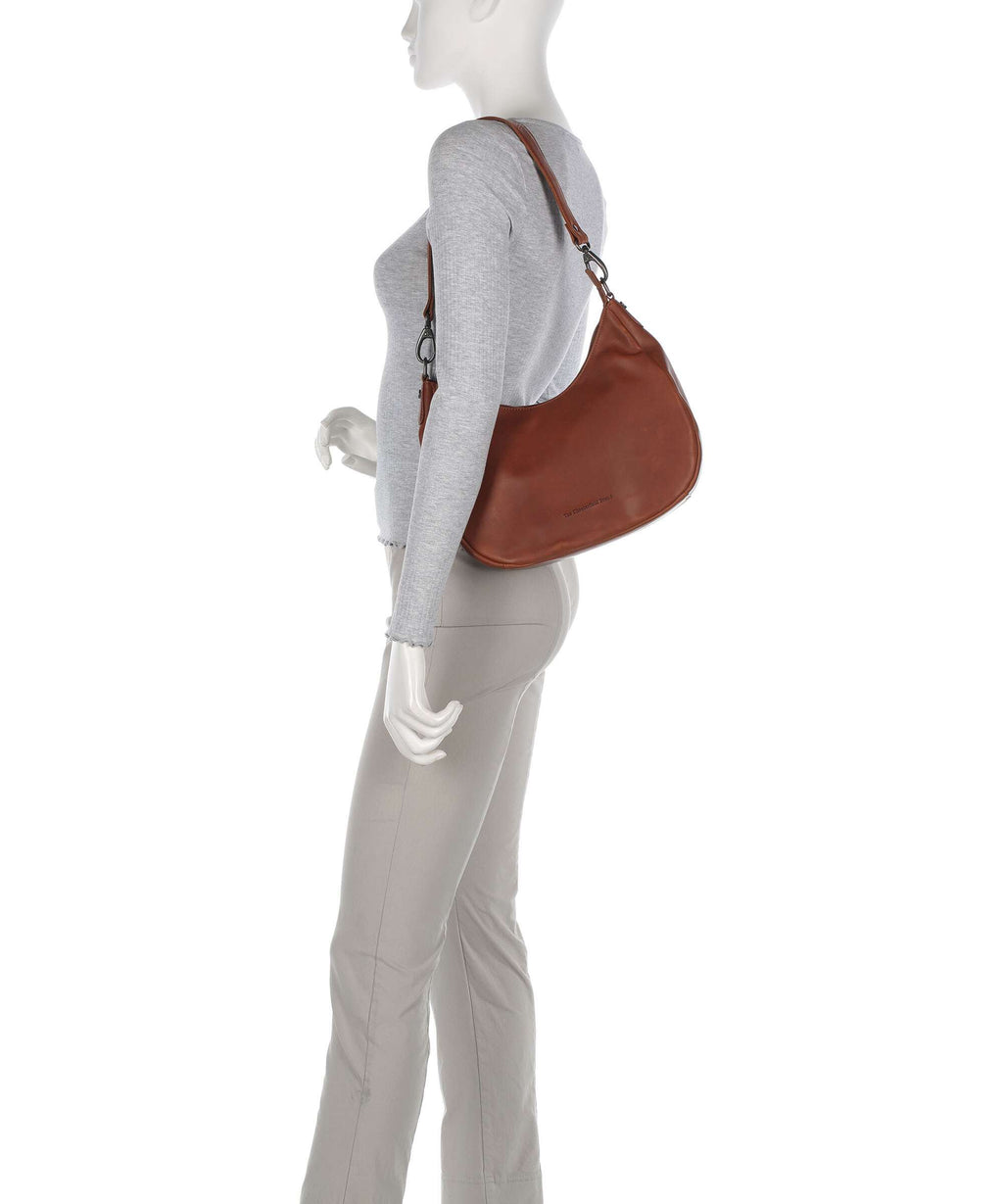 The Chesterfield Brand Wax Pull Up Cow Alexandria Shoulder bag cognac