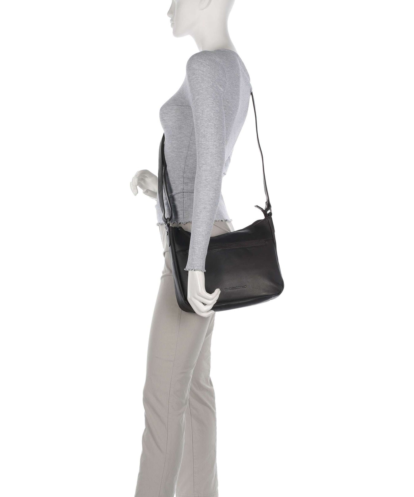 The Chesterfield Brand Cow Wax Pull Up Loraine Crossbody bag brown