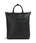 The Chesterfield Brand Cow Wax Pull Up Luisa Backpack bag black