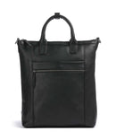 The Chesterfield Brand Cow Wax Pull Up Luisa Taška na záda black