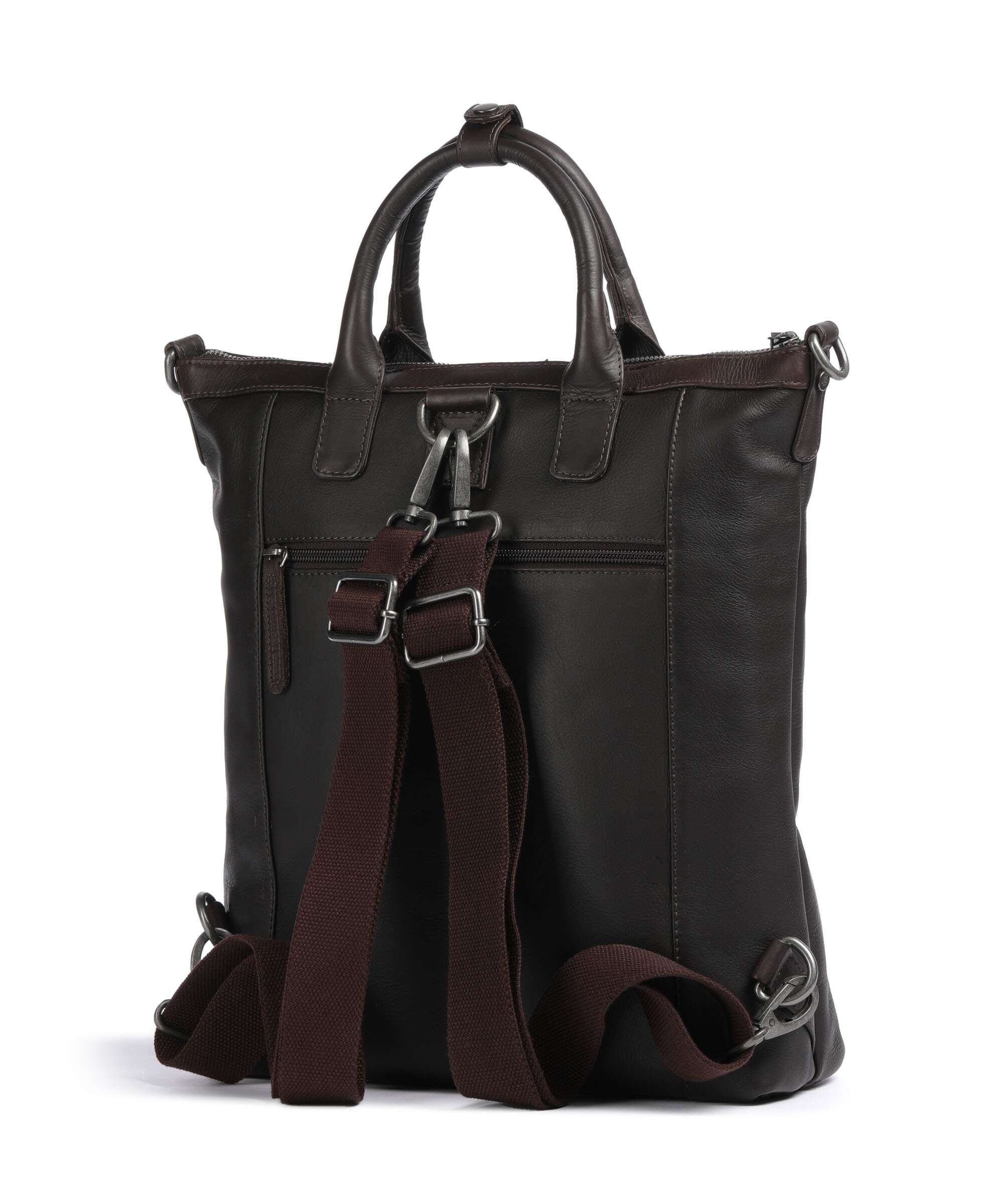 The Chesterfield Brand Wax Pull Up Cow Luisa Backpack bag brown