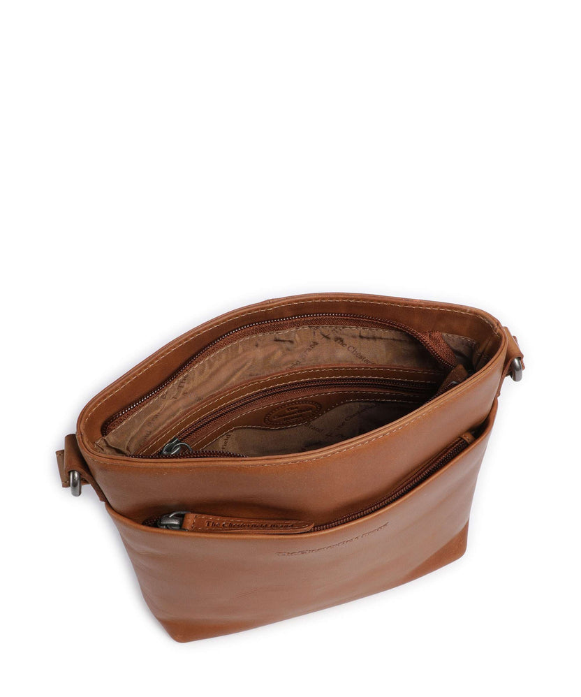 The Chesterfield Brand Wax Pull Up Cow Navene Crossbody bag cognac