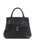 The Chesterfield Brand Wax Pull Up Cow Angera Handbag black