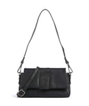 The Chesterfield Brand Wax Pull Up Cow Clifden Shoulder bag black
