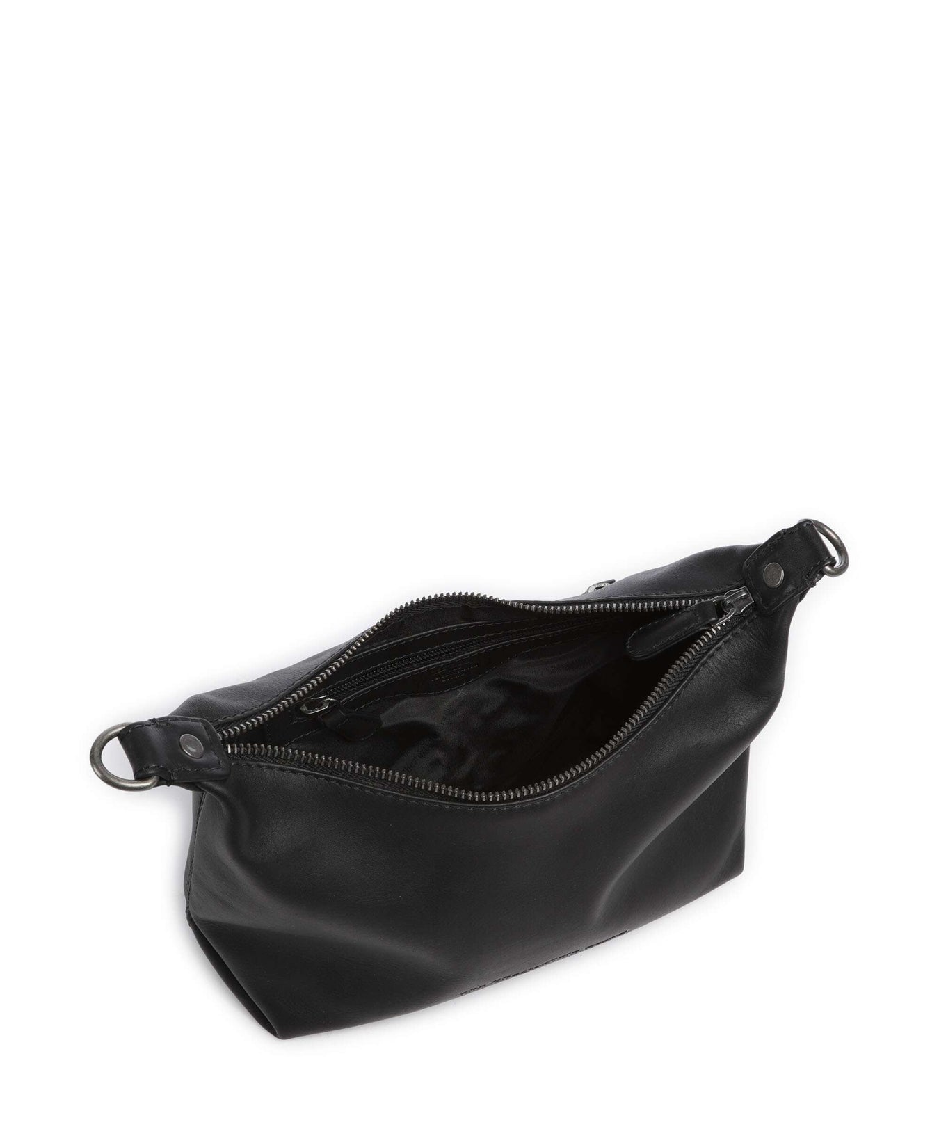 The Chesterfield Brand Wax Pull Up Cow Christie Shoulder bag black