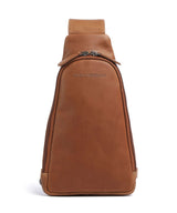 The Chesterfield Brand Wax Pull Up Cow Bowey Batoh sling cognac