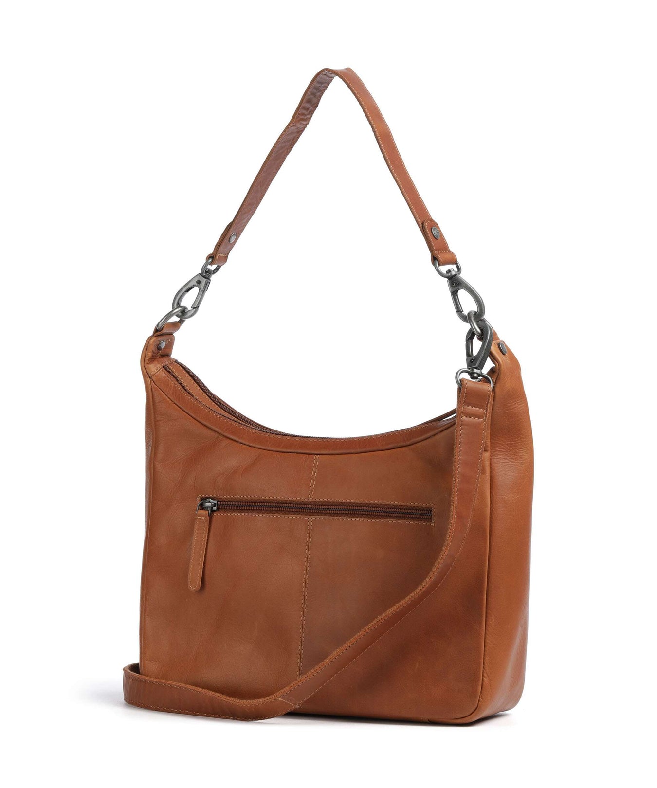 The Chesterfield Brand Wax Pull Up Cow Olvia Hobo bag cognac