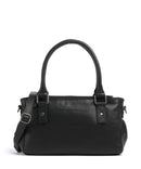 The Chesterfield Brand Wax Pull Up Cow Fenja Handbag black