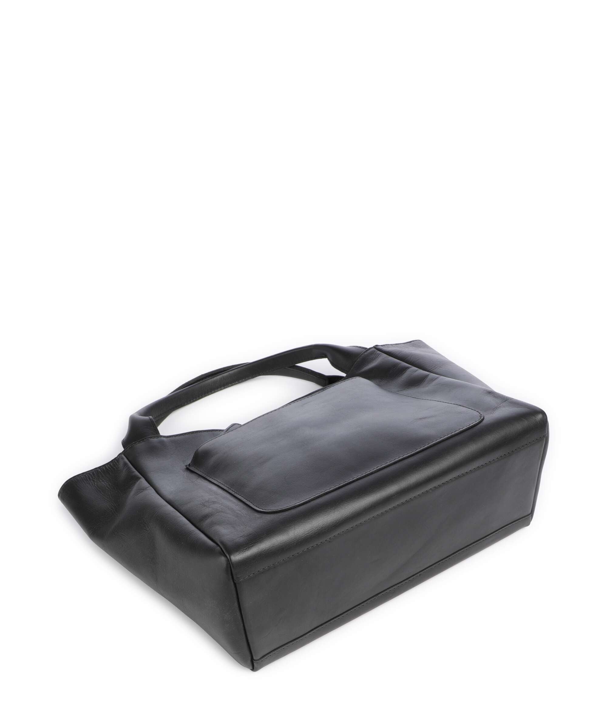 The Chesterfield Brand Wax Pull Up Cow Tenara Shoulder bag black