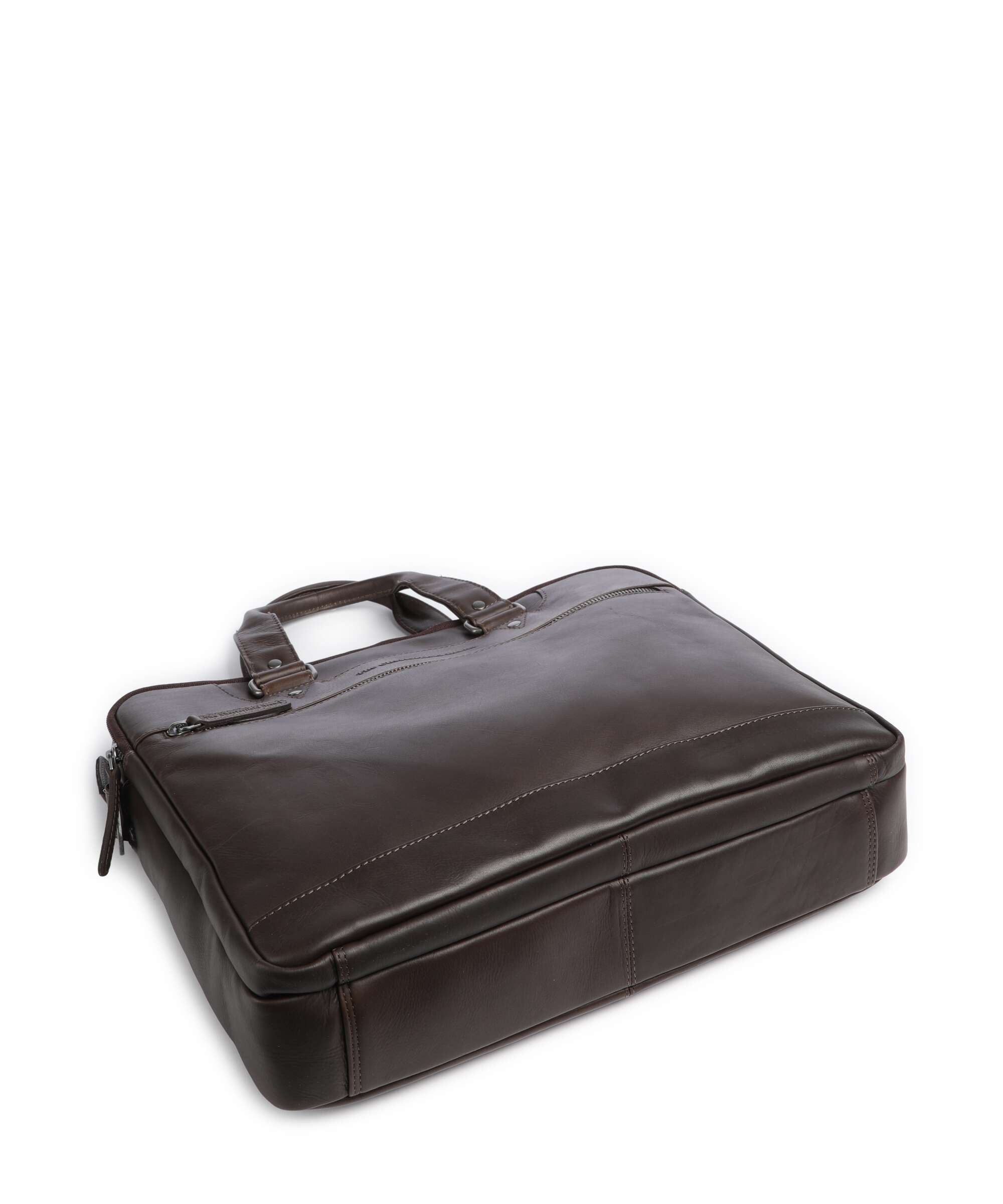 The Chesterfield Brand Wax Pull Up Cow Montara Laptop bag brown