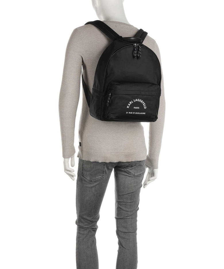 Karl Lagerfeld K/Rue St Guillaume Backpack black