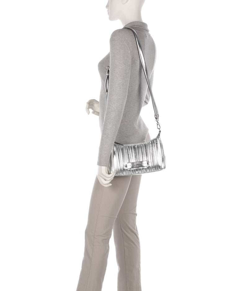 Karl Lagerfeld K/Rue St Guillaume Small Crossbody bag silver