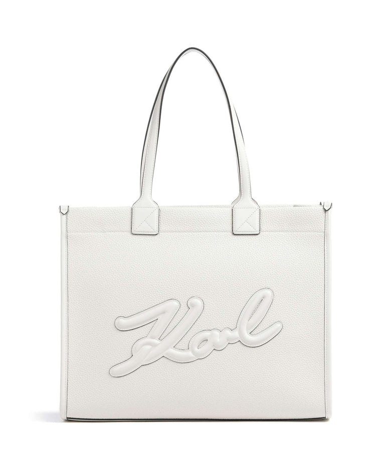 Karl Lagerfeld K/Skuare Large Tote bag offwhite