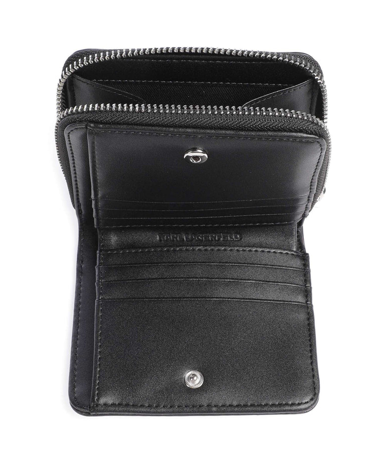 Karl Lagerfeld K/Skuare Medium Wallet silver