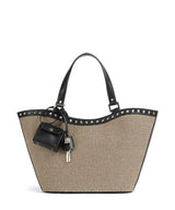 Steve Madden BAGULLA Nákupní taška black/natural