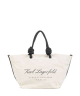 Karl Lagerfeld Hotel Karl Tote bag natural