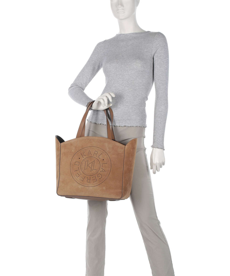 Karl Lagerfeld K/Circle Medium Tote bag terra