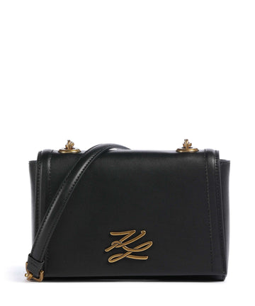 Karl Lagerfeld K/Autograph Small Kabelka přes rameno black/gold