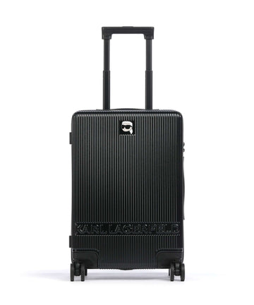 Karl Lagerfeld Ikon Kufr se 4 kolečky black