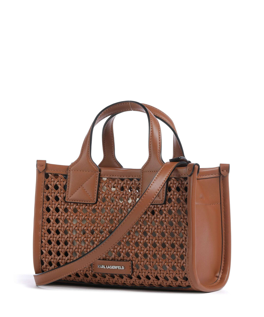 Karl Lagerfeld K/Skuare Small Handbag dark tan