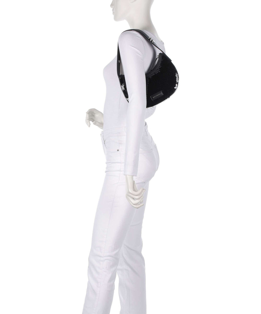 Karl Lagerfeld K/Soiree Shoulder bag black embellishment