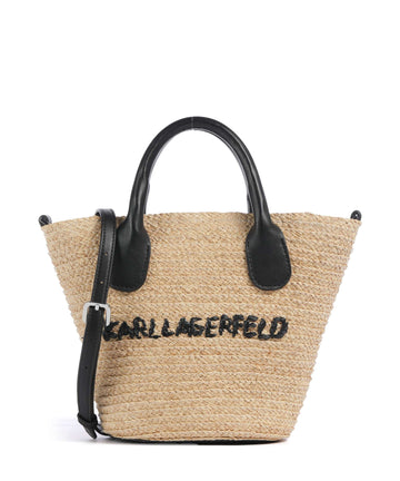 Karl Lagerfeld K/Essential Small Kabelka přes rameno natural