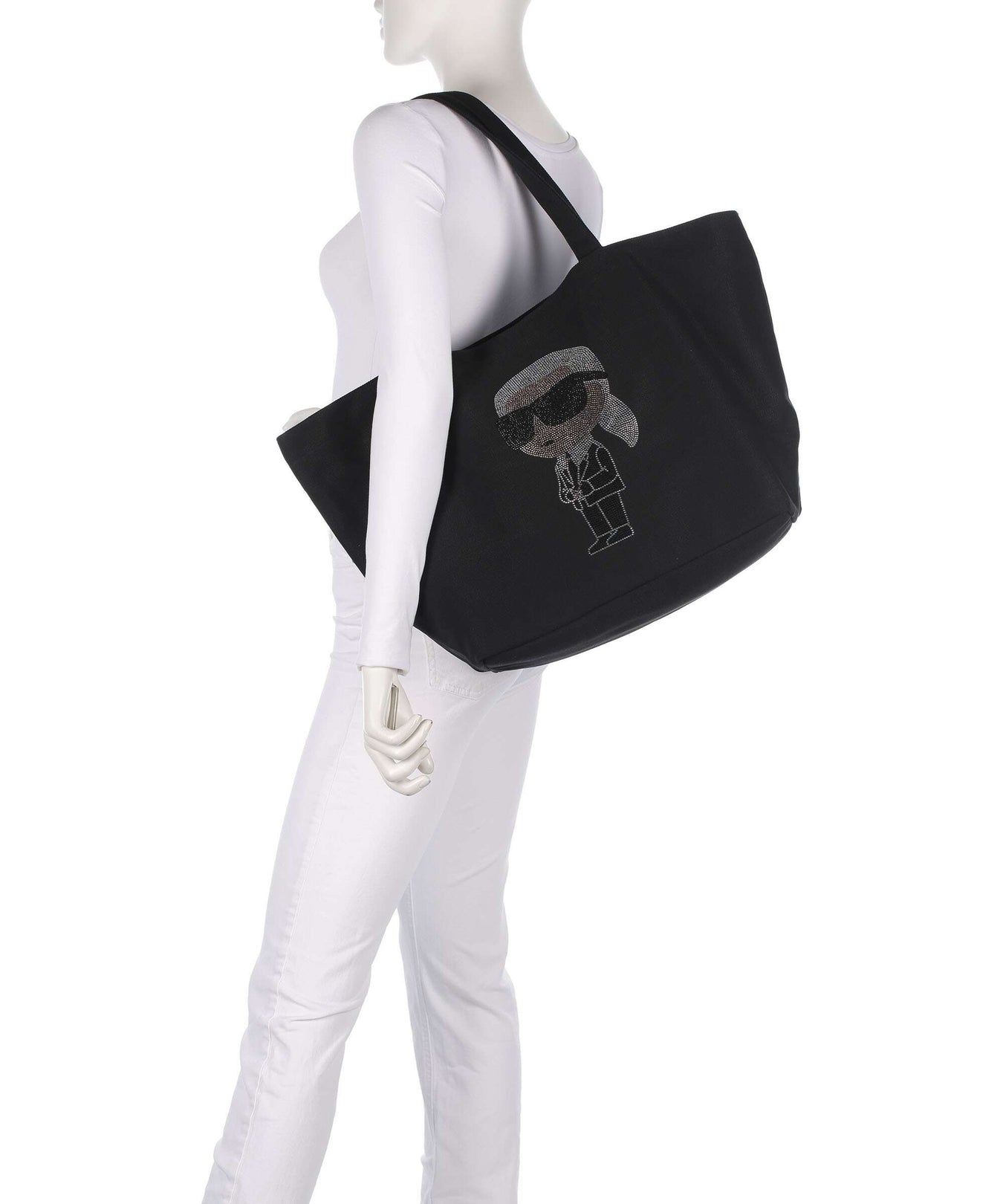 Karl Lagerfeld Ikon Tote bag black