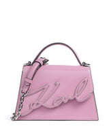 Karl Lagerfeld K/Signature 2.0 Small Kabelka cyclamen