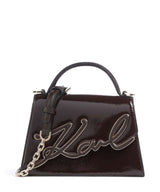 Karl Lagerfeld K/Signature 2.0 Small Kabelka tobacco