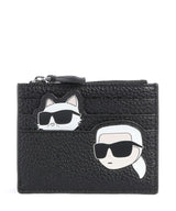 Karl Lagerfeld Ikon Pouzdro na kreditní kartu black